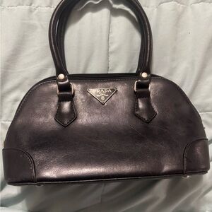 Prada Black Leather Satchel